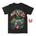 Mexico Soccer Futbol "Si Se Puede" Skeleton Aztec - Adult & Kids T-Shirts, Sweatshirts & Hoodies apparel design preview 1