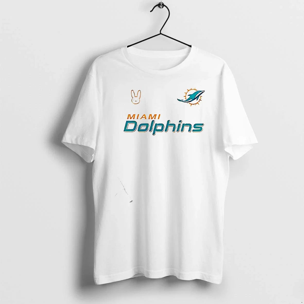Miami Dolphins Bad Bunny Sweater - Adult & Kids T-Shirts, Sweatshirts & Hoodies apparel design preview 1