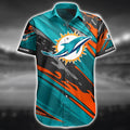 Miami Dolphins Hawaiian Dynamic Wave Design 565707 - Adult & Kids T-Shirts, Sweatshirts & Hoodies apparel design preview 1