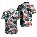 Miami Dolphins Hawaiian Flamingo Paradise Design - Adult & Kids T-Shirts, Sweatshirts & Hoodies apparel design preview 1