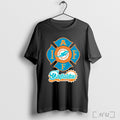 Miami Dolphins International Association Fire - Adult & Kids T-Shirts, Sweatshirts & Hoodies apparel design preview 1