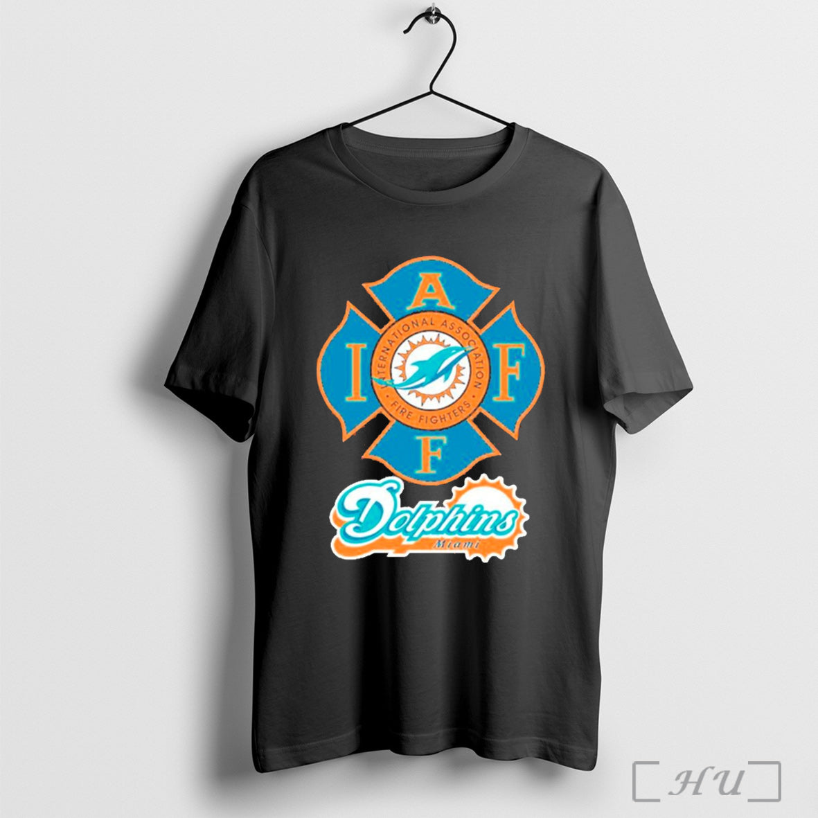 Miami Dolphins International Association Fire - Adult & Kids T-Shirts, Sweatshirts & Hoodies apparel design preview 1