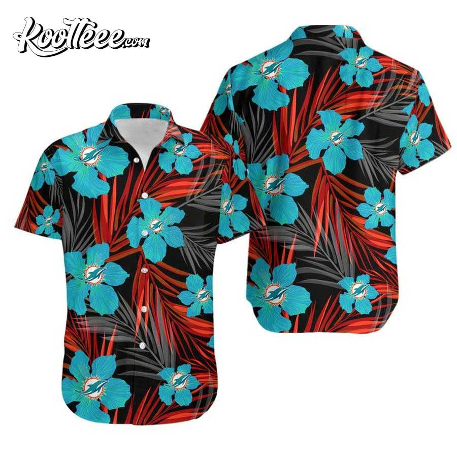 Miami Dolphins Limited Edition Hawaiian - Adult & Kids T-Shirts, Sweatshirts & Hoodies apparel design preview 1