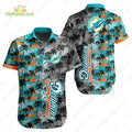 Miami Dolphins Palm Trees Tropical Hawaiian - Adult & Kids T-Shirts, Sweatshirts & Hoodies apparel design preview 1