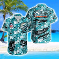 Miami Dolphins Hawaiian Shark Attack Design 250786 - Adult & Kids T-Shirts, Sweatshirts & Hoodies apparel design preview 1