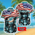 Miami Dolphins Hawaiian Stars Stripes Design 108733 - Adult & Kids T-Shirts, Sweatshirts & Hoodies apparel design preview 1