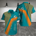 Miami Dolphins Hawaiian Striped Victory Design 859362 - Adult & Kids T-Shirts, Sweatshirts & Hoodies apparel design preview 1