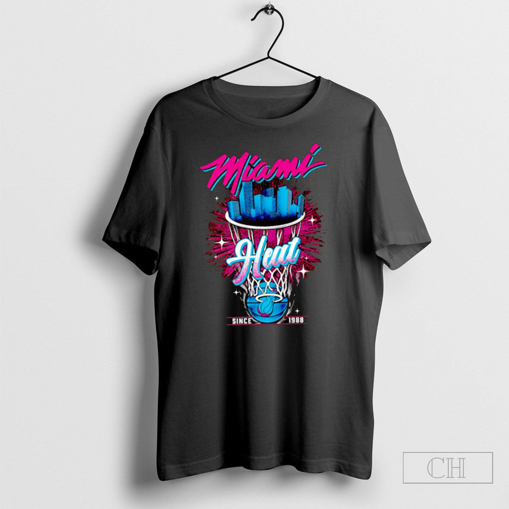 Miami Heat Vice Retro - Adult & Kids T-Shirts, Sweatshirts & Hoodies apparel design preview 1