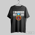 Miami Marlins I Married Into This - Adult & Kids T-Shirts, Sweatshirts & Hoodies apparel design preview 1