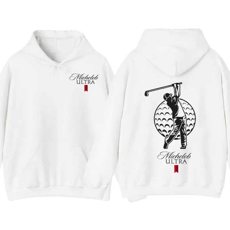 Michelob Ultra Golf Menswear Womenswear - Adult & Kids T-Shirts, Sweatshirts & Hoodies apparel design preview 1