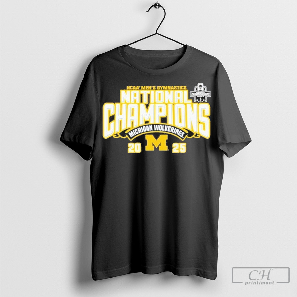 Michigan Wolverines 2025 Ncaa Mens National Champions - Adult & Kids T-Shirts, Sweatshirts & Hoodies apparel design preview 1