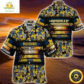 Michigan Wolverines Hawaiian Came All Day Flora - Adult & Kids T-Shirts, Sweatshirts & Hoodies apparel design preview 1
