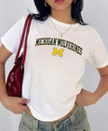 Michigan Wolverines JMU Vintage Sport Teams NCAA - Adult & Kids T-Shirts, Sweatshirts & Hoodies apparel design preview 1