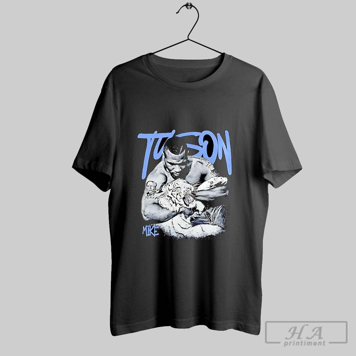 Mike Tyson Boxing Fight Night Graphic Design Retro - Adult & Kids T-Shirts, Sweatshirts & Hoodies apparel design preview 1