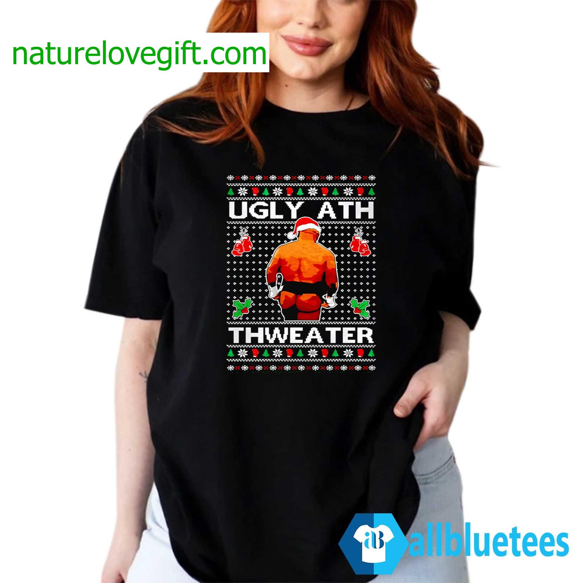 Mike Tyson Ugly Ath Thweater Ugly Christmas Sweater - Holiday Gift product image 2