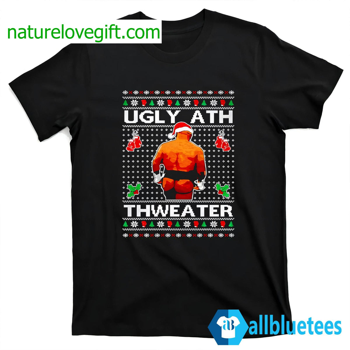 Mike Tyson Ugly Ath Thweater Ugly Christmas Sweater - Holiday Gift product image 3