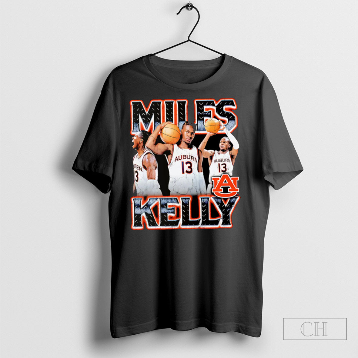 Miles Kelly Auburn Tigers 90s Graphic - Adult & Kids T-Shirts, Sweatshirts & Hoodies apparel design preview 1