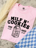 Milf N Cookies - Adult & Kids T-Shirts, Sweatshirts & Hoodies apparel design preview 1