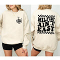 Milfin' Ain'T Easy Funny Mom Humor Sassy Sarcastic - Adult & Kids T-Shirts, Sweatshirts & Hoodies apparel design preview 1