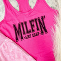 Milfin' Tank - Adult & Kids T-Shirts, Sweatshirts & Hoodies apparel design preview 1