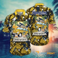 Milwaukee Brewers MLB Surfing Car Palm Branch - Adult & Kids T-Shirts, Sweatshirts & Hoodies apparel design preview 1