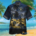 Milwaukee Brewers Sunset Short Sleeve Tropical - Adult & Kids T-Shirts, Sweatshirts & Hoodies apparel design preview 1