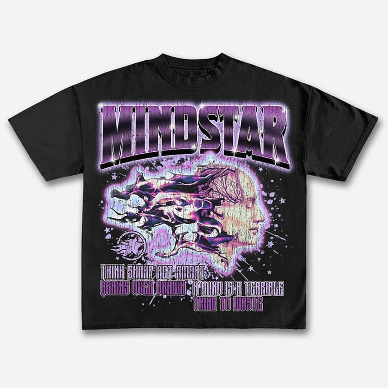 Mindstar Burning Thinking Classic Printed Cotton - Adult & Kids T-Shirts, Sweatshirts & Hoodies apparel design preview 1