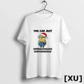Minion Santa Hat You Can Just Supercalifuckilistic - Adult & Kids T-Shirts, Sweatshirts & Hoodies apparel design preview 1