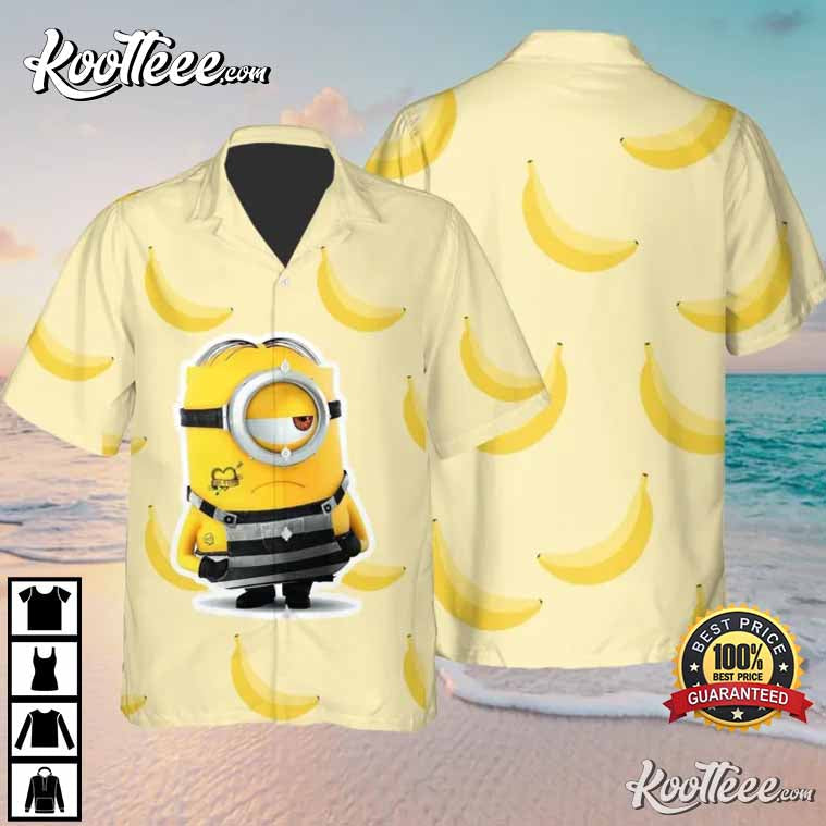 Minions Cartoon Tropical Summer Hawaiian - Adult & Kids T-Shirts, Sweatshirts & Hoodies apparel design preview 1