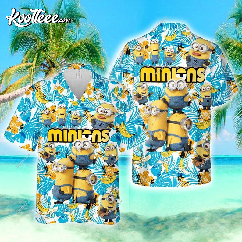 Minions The Rise Of Gru Hawaiian - Adult & Kids T-Shirts, Sweatshirts & Hoodies apparel design preview 1