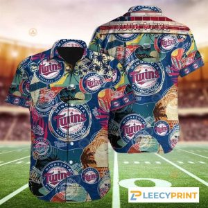 Minnesota Twins Baseball Club Best Custom Hawaiian - Adult & Kids T-Shirts, Sweatshirts & Hoodies apparel design preview 1