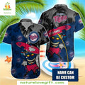Minnesota Twins Hawaiian Custom MLB Baseball Surfing - Adult & Kids T-Shirts, Sweatshirts & Hoodies apparel design preview 1