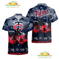 Minnesota Twins Hawaiian Summer Gift For Fans Aloha - Adult & Kids T-Shirts, Sweatshirts & Hoodies apparel design preview 1