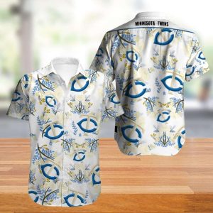 Minnesota Twins MLB Men Hockey Summer Beach Hawaiian - Adult & Kids T-Shirts, Sweatshirts & Hoodies apparel design preview 1