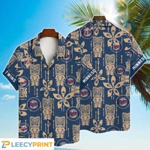 Minnesota Twins Major League Baseball 2024 Tiki - Adult & Kids T-Shirts, Sweatshirts & Hoodies apparel design preview 1