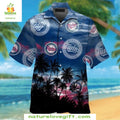 Minnesota Twins Hawaiian MLB Baseball Palm Sunset - Adult & Kids T-Shirts, Sweatshirts & Hoodies apparel design preview 1