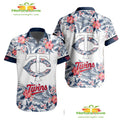 Minnesota Twins Hawaiian Tropical Flower Aloha for - Adult & Kids T-Shirts, Sweatshirts & Hoodies apparel design preview 1