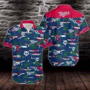 Minnesota Twins Summer Beautiful Seamless Island - Adult & Kids T-Shirts, Sweatshirts & Hoodies apparel design preview 1
