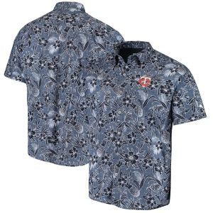 Minnesota Twins Tommy Bahama Sport Tiki Luau Button - Adult & Kids T-Shirts, Sweatshirts & Hoodies apparel design preview 1
