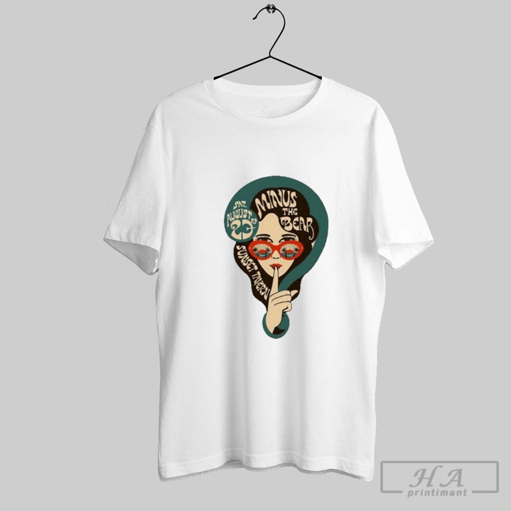 Minus The Bear At Spanish Ballroom On Aug 23 2025 - Adult & Kids T-Shirts, Sweatshirts & Hoodies apparel design preview 1
