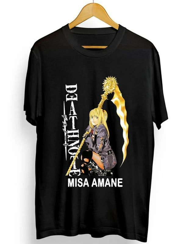 Misa Amane Dea Note L New 2022 Anime Size S 3XL - Adult & Kids T-Shirts, Sweatshirts & Hoodies apparel design preview 1