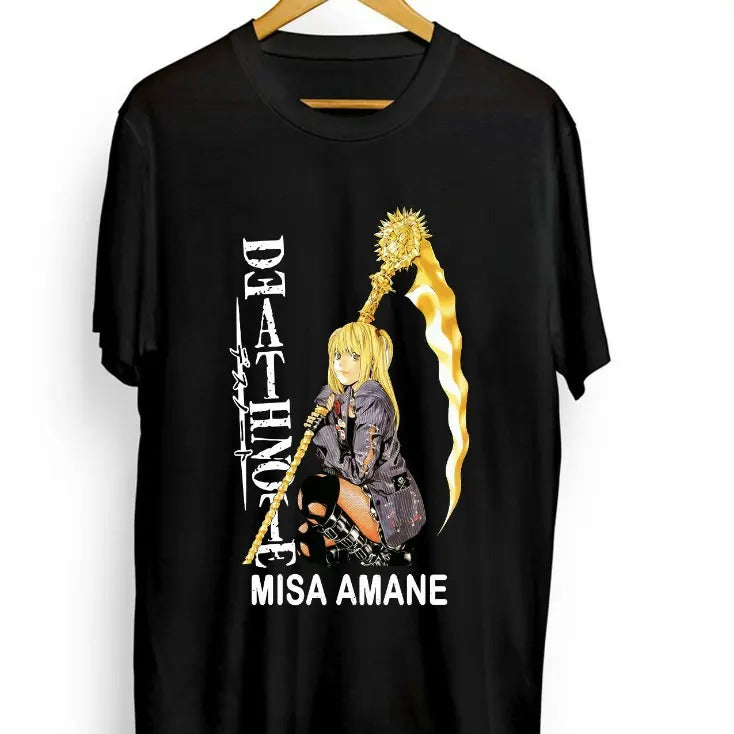 Misa Amane Death Note L New 2022 Anime Size S - Adult & Kids T-Shirts, Sweatshirts & Hoodies apparel design preview 1