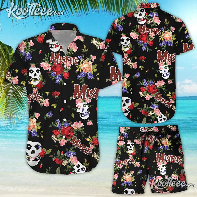 Misfits Tourism Hawaiian And Short - Adult & Kids T-Shirts, Sweatshirts & Hoodies apparel design preview 1