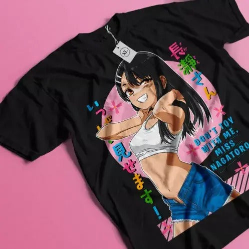 Miss Nagatoro Don'T Toy Me Kawaii Hentai Anime Girl - Adult & Kids T-Shirts, Sweatshirts & Hoodies apparel design preview 1