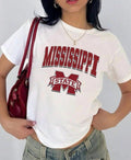 Mississippi St. Vintage Sport Teams NCAA Black Baby - Adult & Kids T-Shirts, Sweatshirts & Hoodies apparel design preview 1