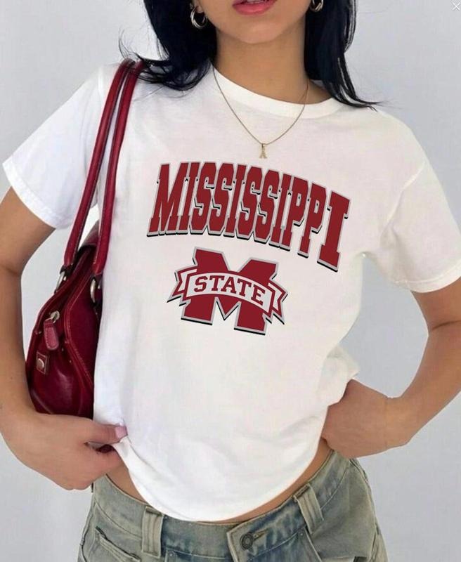 Mississippi St. Vintage Sport Teams NCAA Black Baby - Adult & Kids T-Shirts, Sweatshirts & Hoodies apparel design preview 1