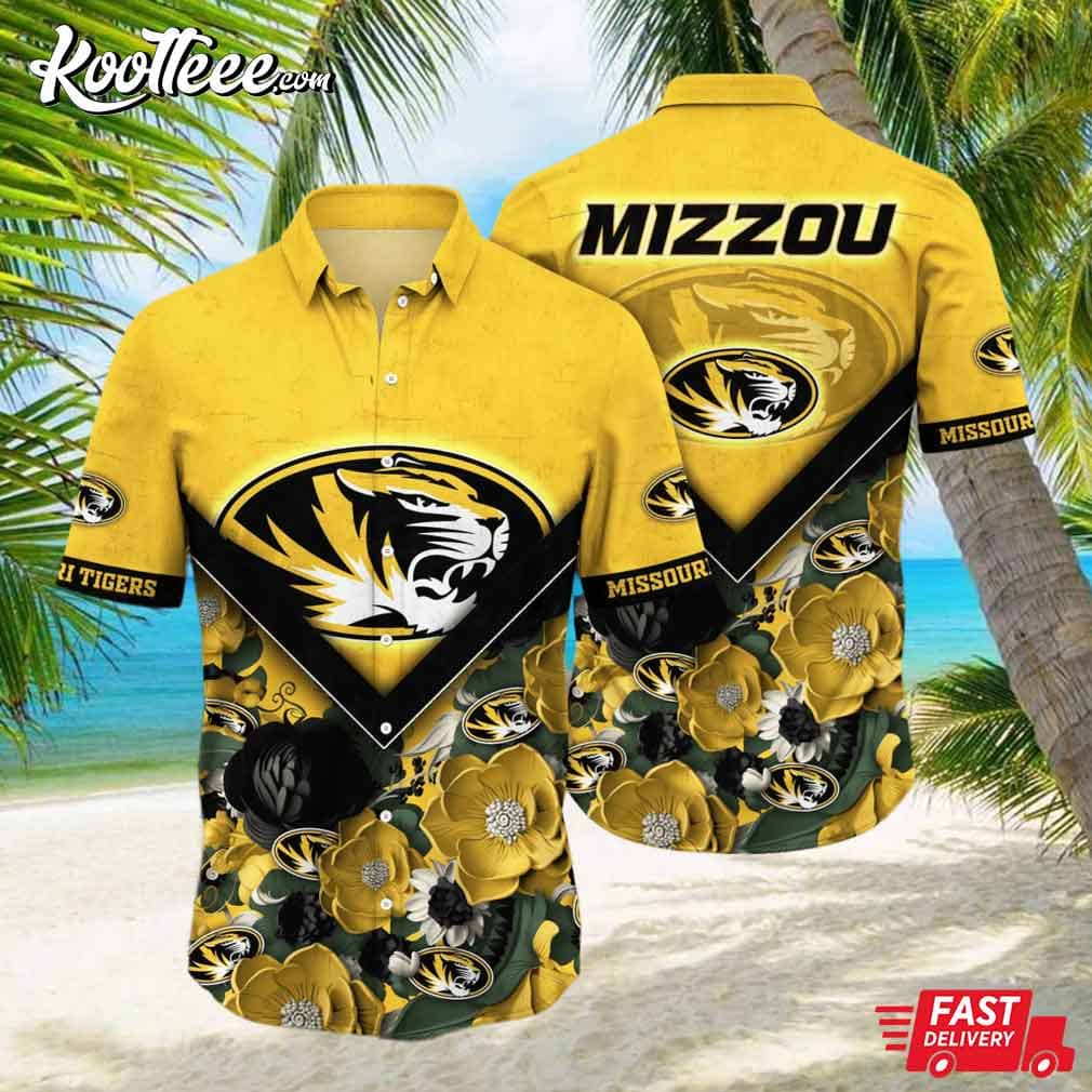 Missouri Tigers NCAA Hawaiian - Adult & Kids T-Shirts, Sweatshirts & Hoodies apparel design preview 1