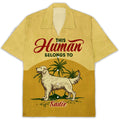 Vintage Human Belongs Personalized Custom Hawaiian - Adult & Kids T-Shirts, Sweatshirts & Hoodies apparel design preview 1