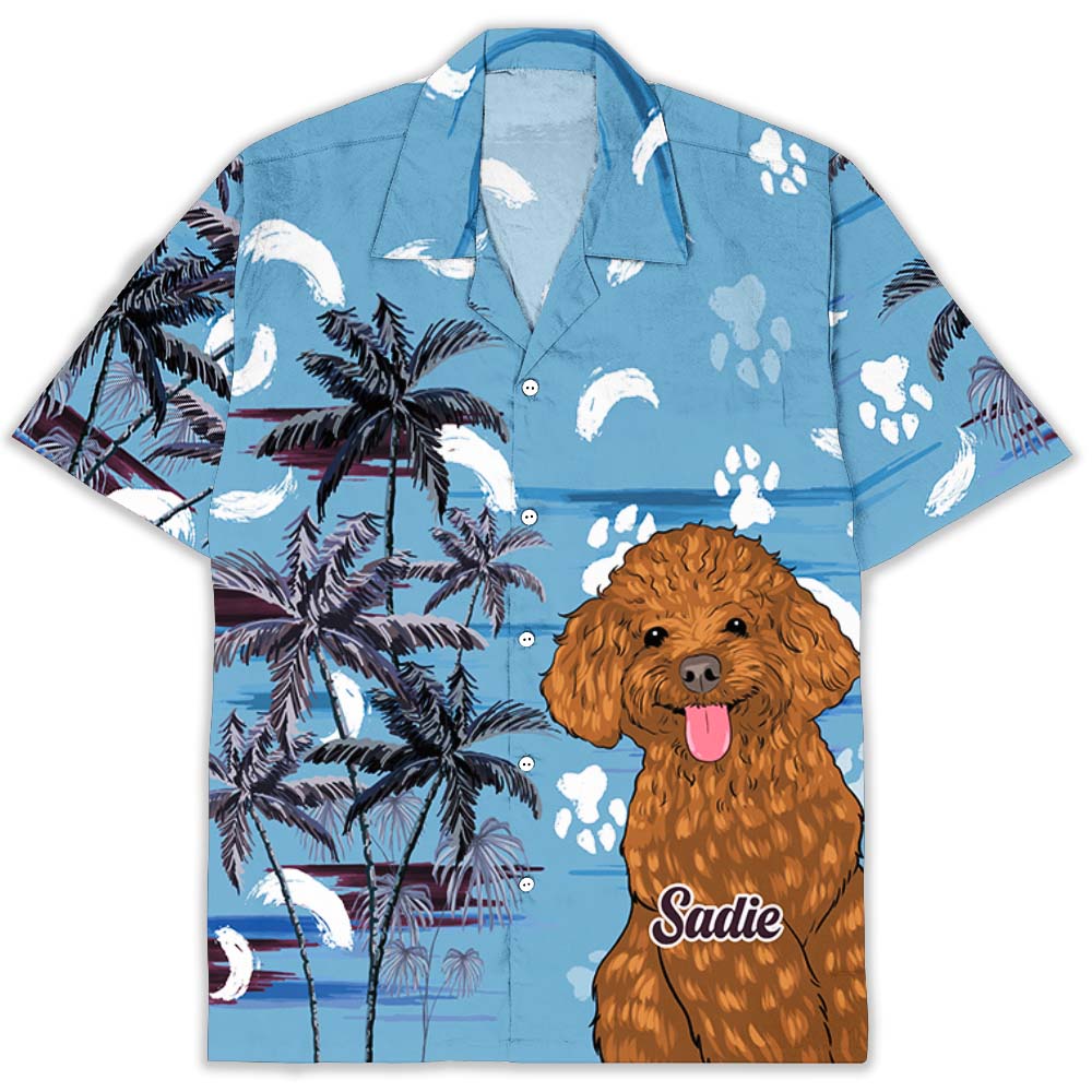 Summer Vacation Pet Personalized Custom Hawaiian - Adult & Kids T-Shirts, Sweatshirts & Hoodies apparel design preview 1