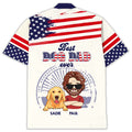 Best Dog Dad Ever Personalized Custom Hawaiian - Adult & Kids T-Shirts, Sweatshirts & Hoodies apparel design preview 1